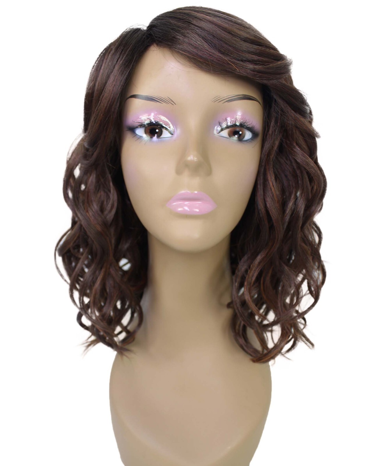 LUXLUXE Madison Straight Layer 14″ Full Wig, Heat Resistant Fiber BF-0010