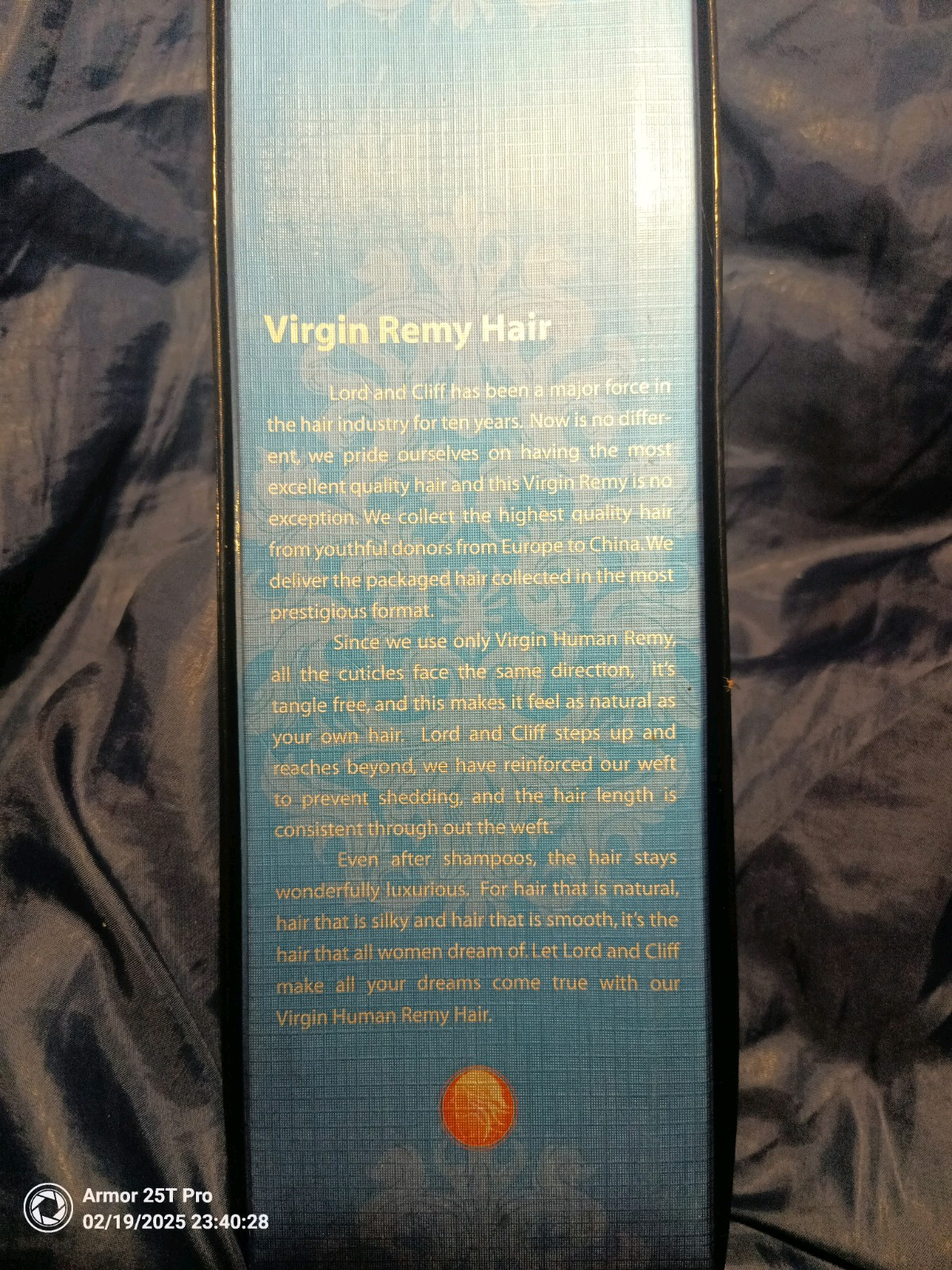 Lord and Cliff 100% Human Hair, Yaki Virgin Remy, Color 2, 10″
