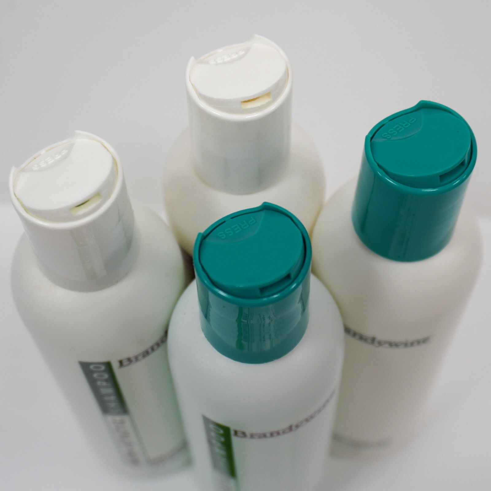 Brandywine – 8oz Non-static Wig Shampoo & Conditioner(2 each) all open, but full