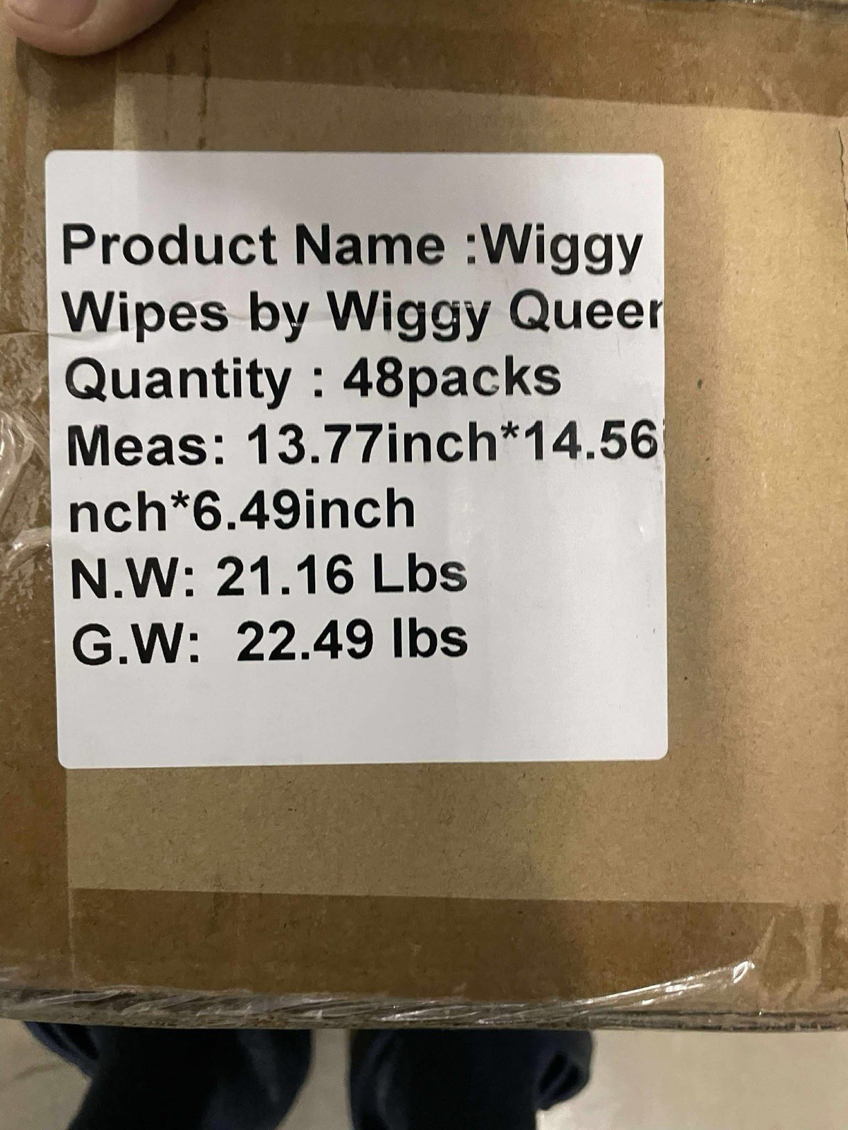 Hair Glue Removal -Wiggy Queen 48 Pack In Each Box and 25 Wipes Each- Full Box