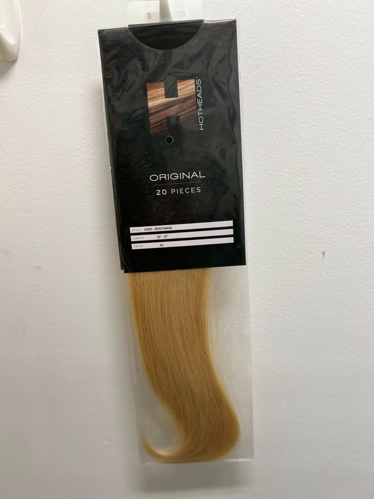 HOTHEADS Hair Extensions / Tape-ins / #25 / 10-12″ / Brand New / Body Waved