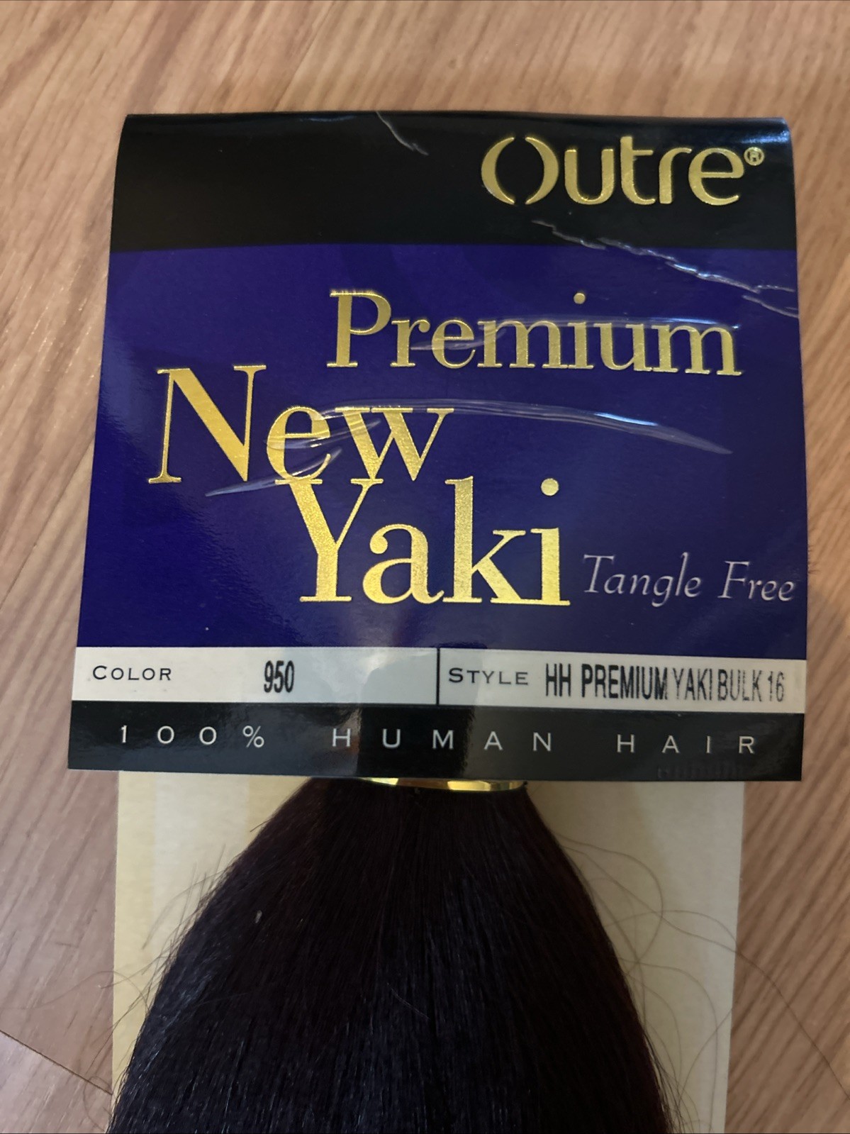 100% Human BULK Braiding Hair Ext. 16”inch. Color #950. 1 Pack For $30