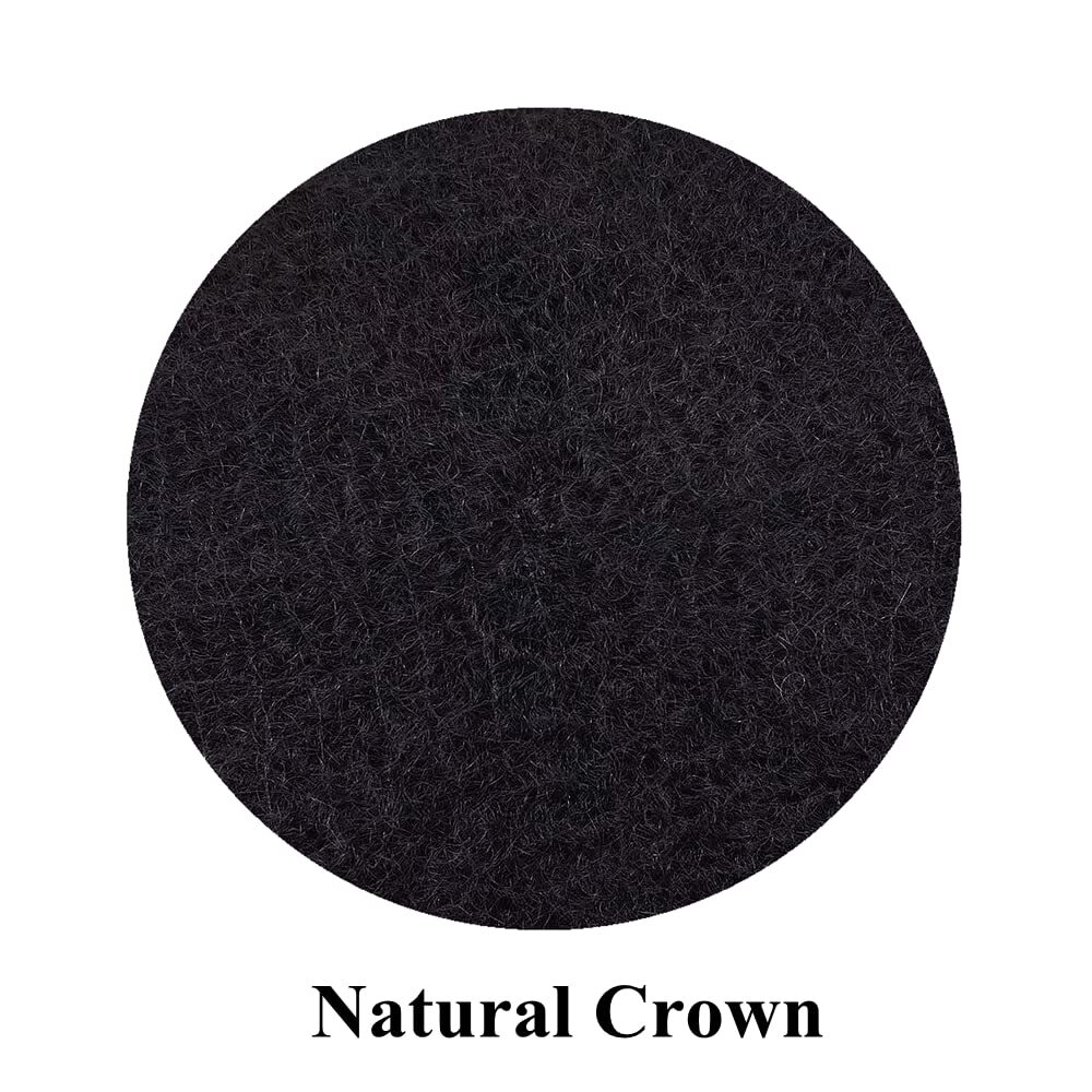Afro Toupee For Black Men All Transparent Lace Curly 100%Human hair Weave system