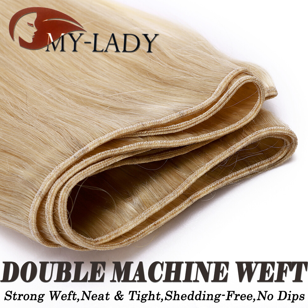 Wavy Brazilian 100% Virgin Human Hair Extensions Weave Bundles Blonde Thick Q360