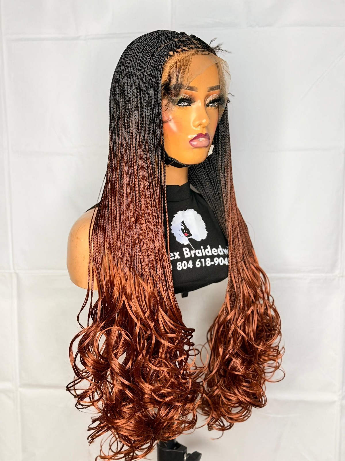 Spiral Unit With Baby Hair And Adjustable Bands