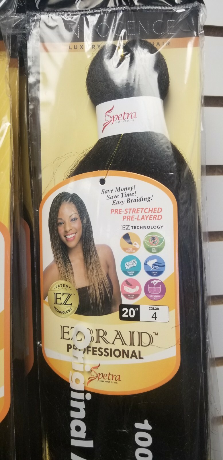Spetra Hair EZ Braid 20″ & 26″ Professional Pre-Stretched Itch Free Braid hair