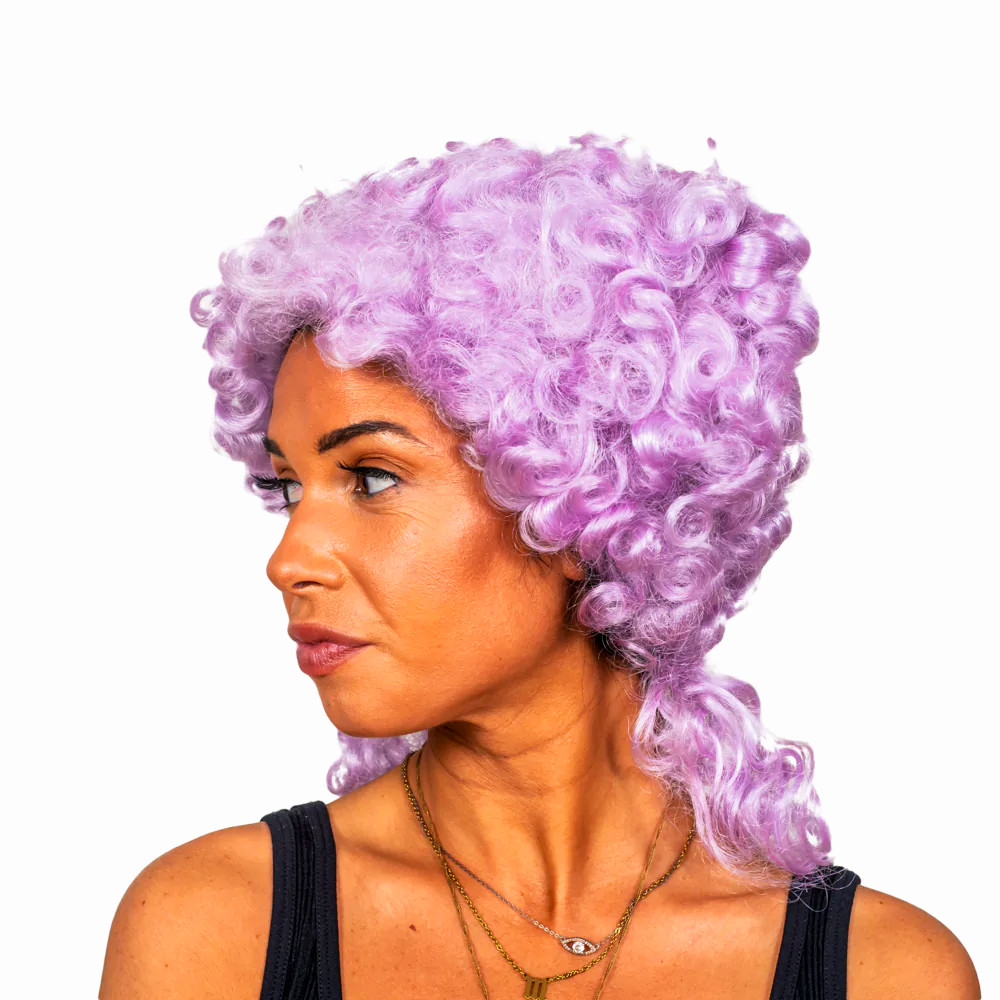 Adult Unisex Victorian Era British 18th Century Halloween Cosplay Costume Wig