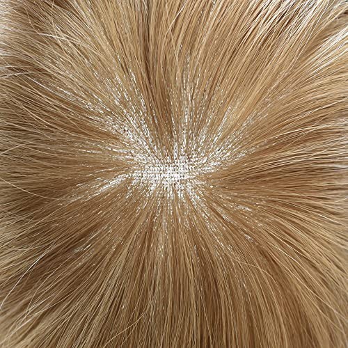 Full French Lace Toupee Hair Replacement System Hairpiece Natural Hairline