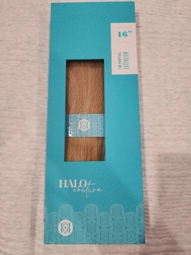 Halo Couture Ponytail Extension 16 in 100% Remy Human Hair 112 Blonde