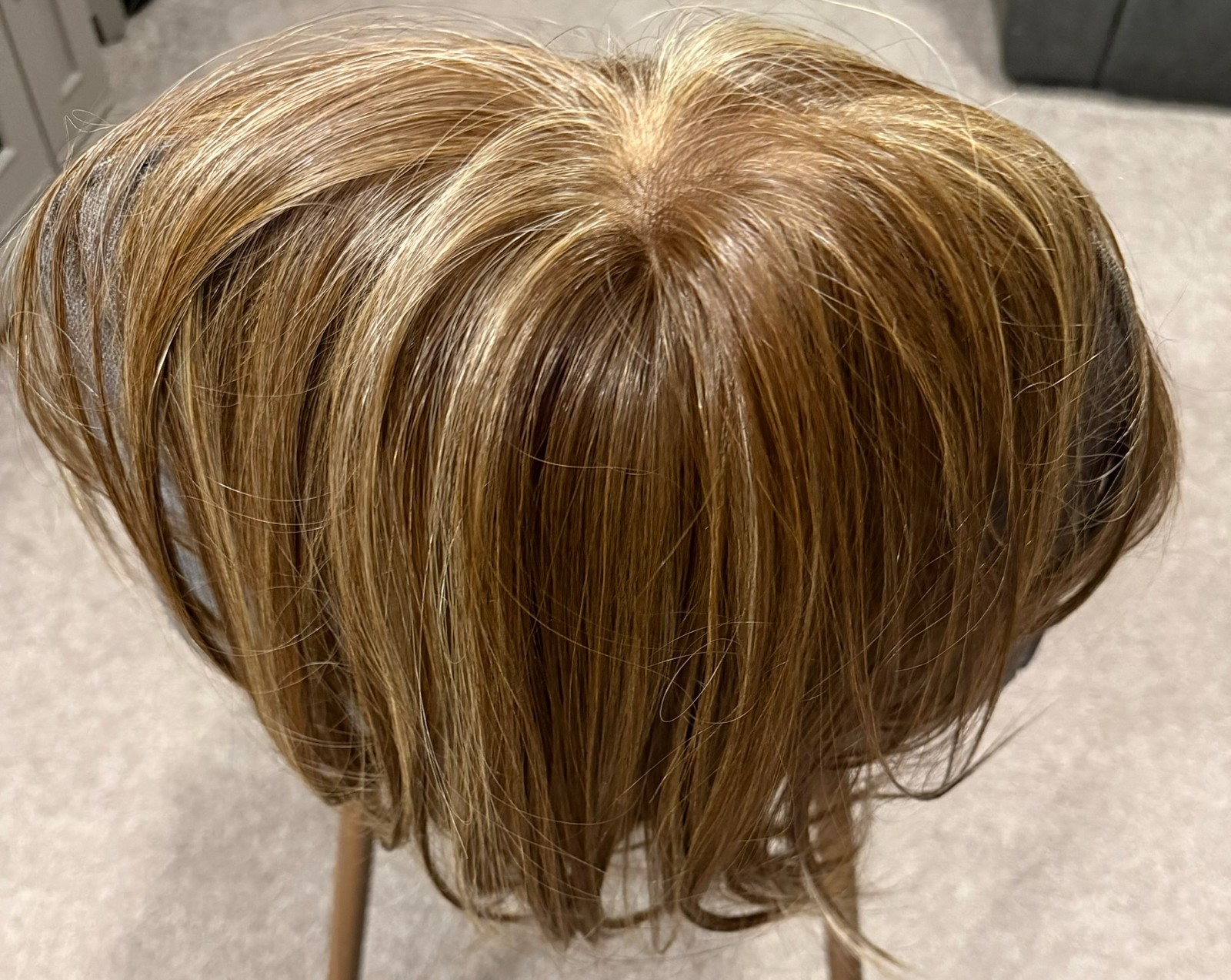 Jon Renau Top Trend Lace Synthetic Hair Topper Straight- Color 10H16- NEVER WORN