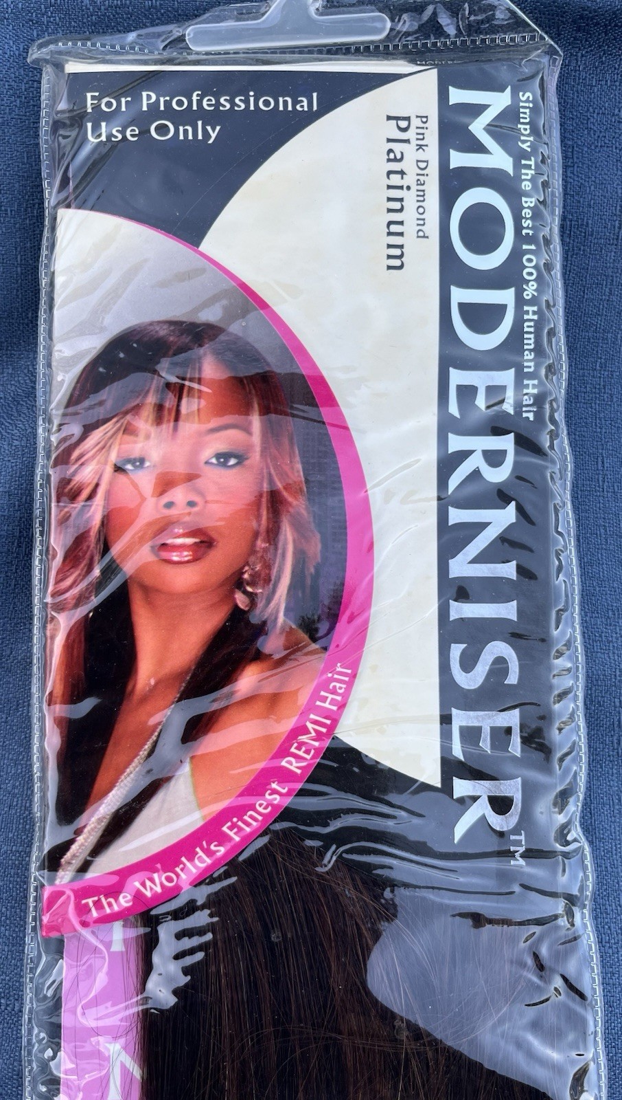 Pink Diamond Platinum 14” 100% Human Hair, Color# P1B/33