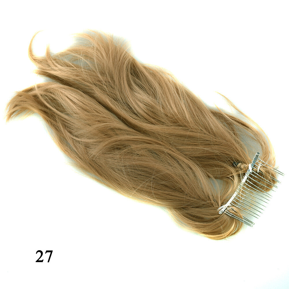 Messy Bun Hairpiece Comb Clip in Ponytails Pony Tail Hair Chignon Updo for Women