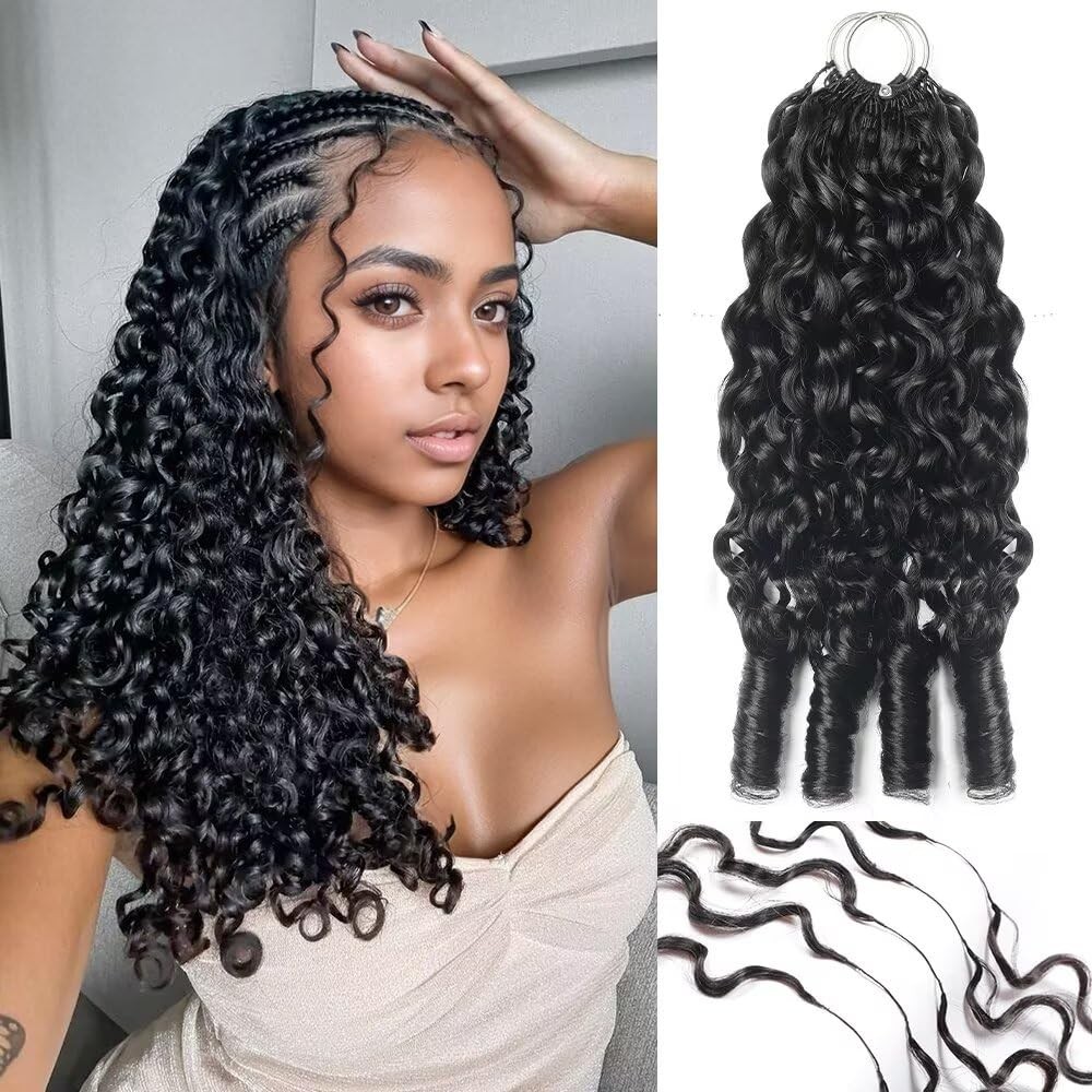 Human Crochet Hair for Black Women Burmese Curly Human Hair Crochet Bundles 2…