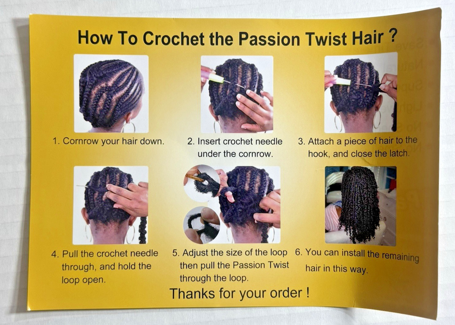 NEW NAYOO Passion Twist Crochet Hair 12 inch 8 Packs Curly Pre-twisted OT30
