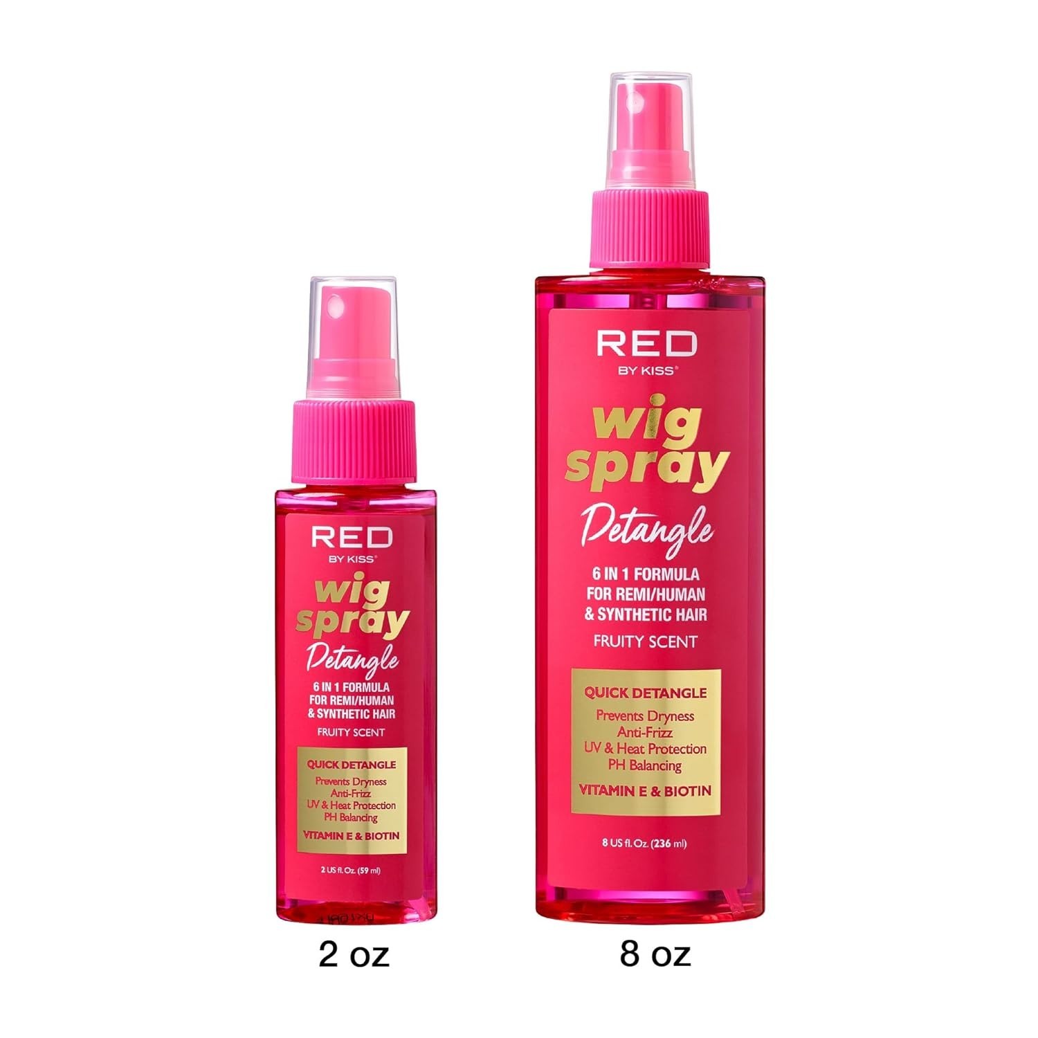 Wig Care Spray – 6-in-1 Formula for Radiance, Detangling & Protection