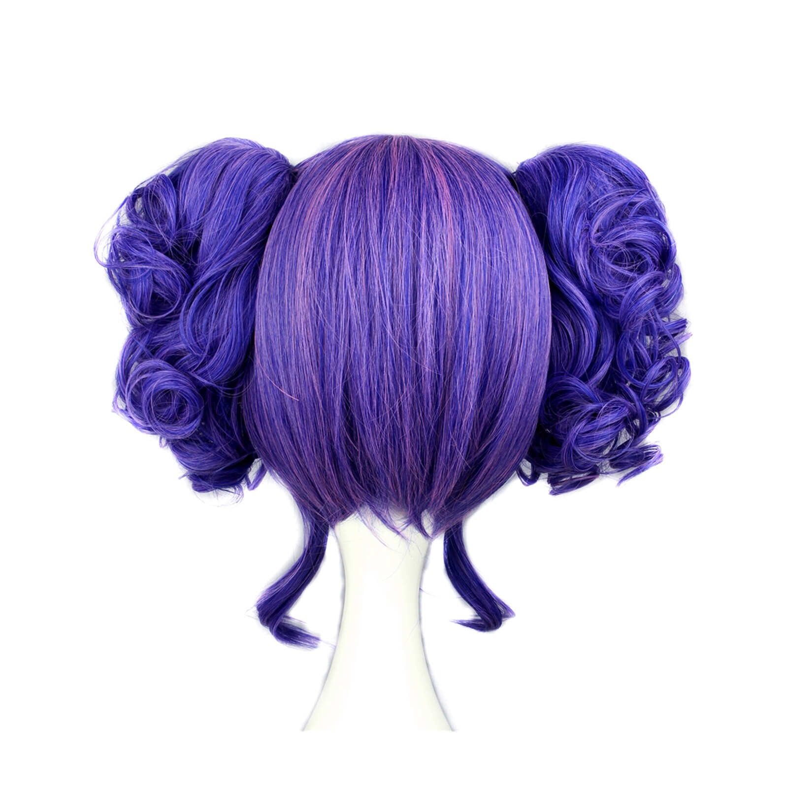 Cosplay Wig Party Wigs Full Synthetic Hair 35cm/13.8″ Lolita Cute Blue Purple