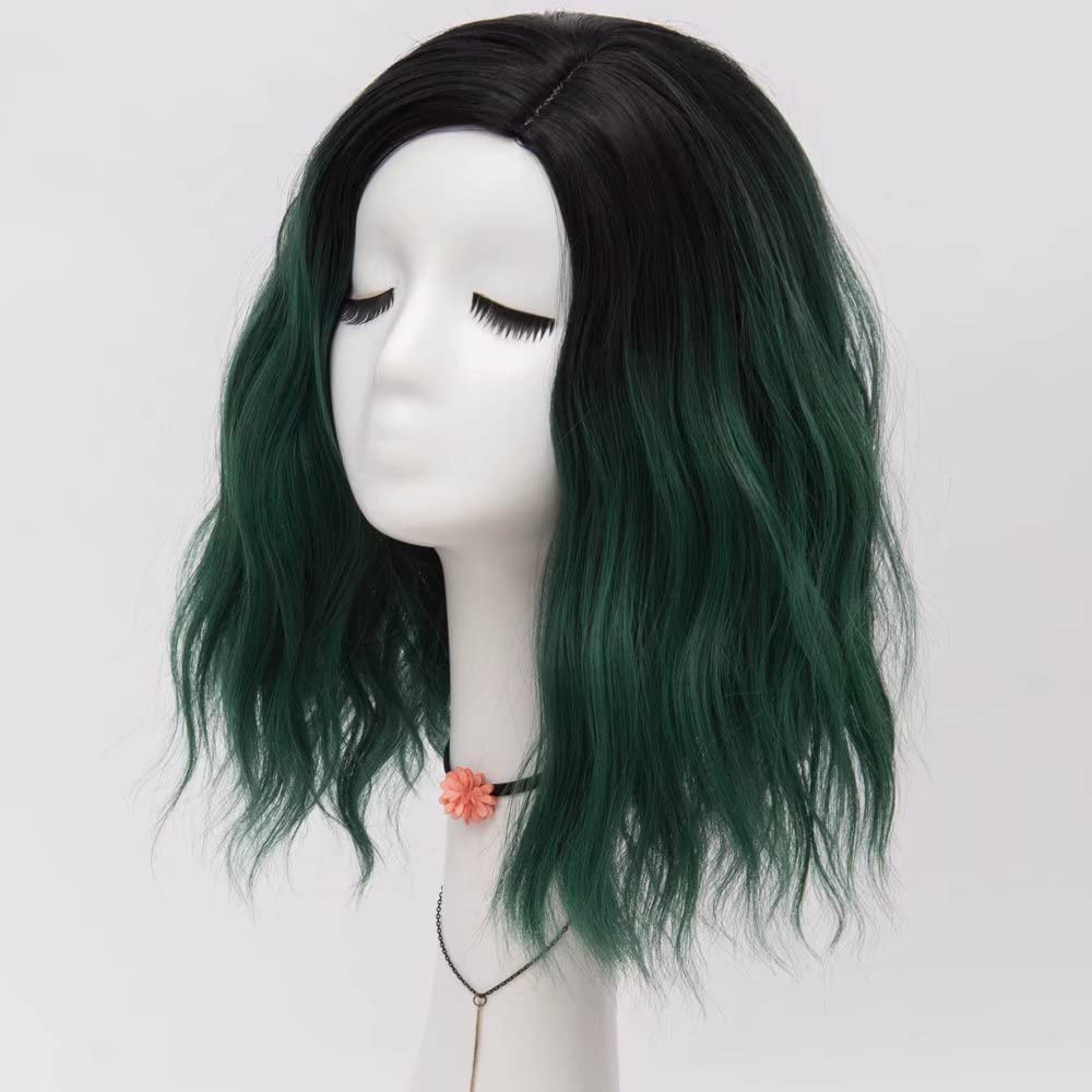 16-Inch Curly Wave Wig for Women’s Anime Costume and Cosplay Parties