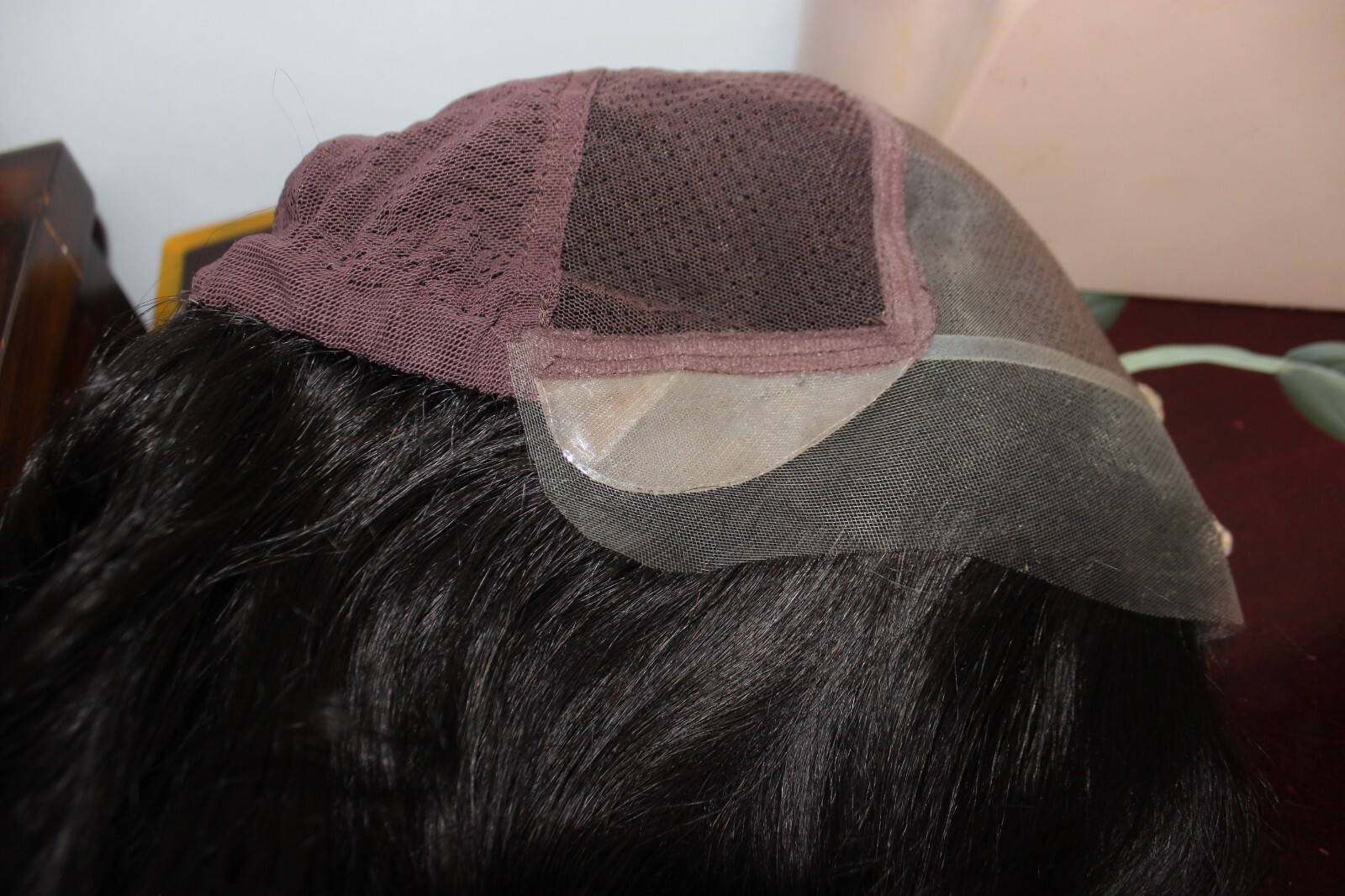 jon renau cameron lite lace front hand tied wig in dark brown color 4