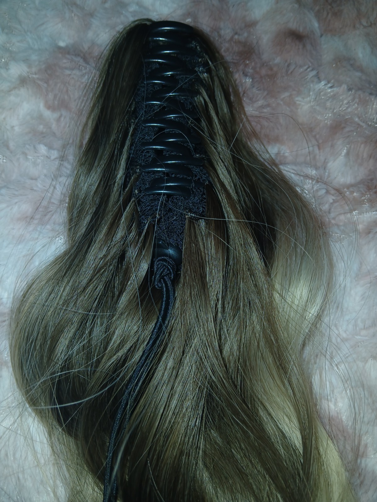 Blonde/Ombre Wavy/High Quality Claw Clip Hair Extension 24inch