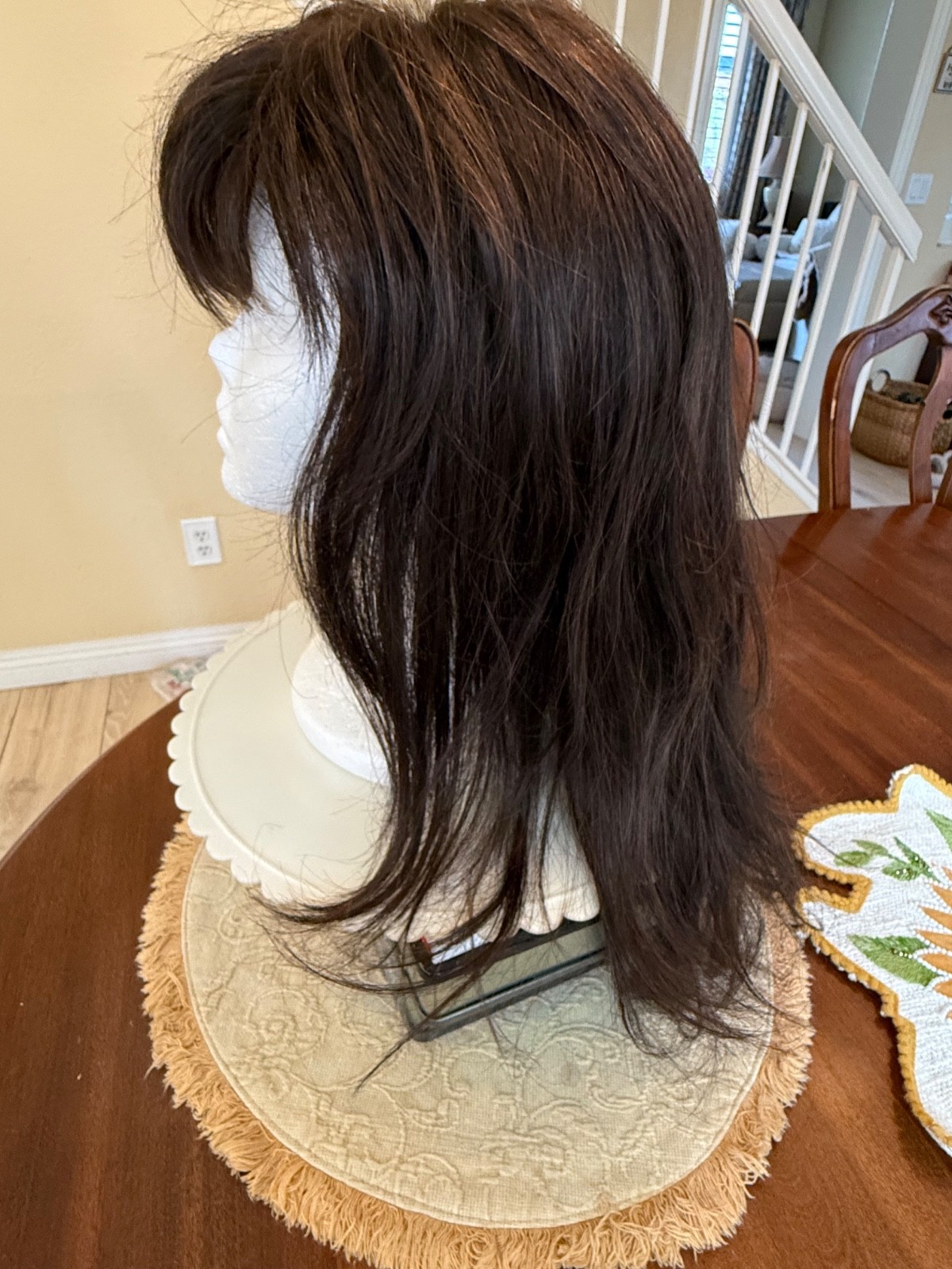 Tony of Beverly Bennett Wig- Ginger Brown; EUC