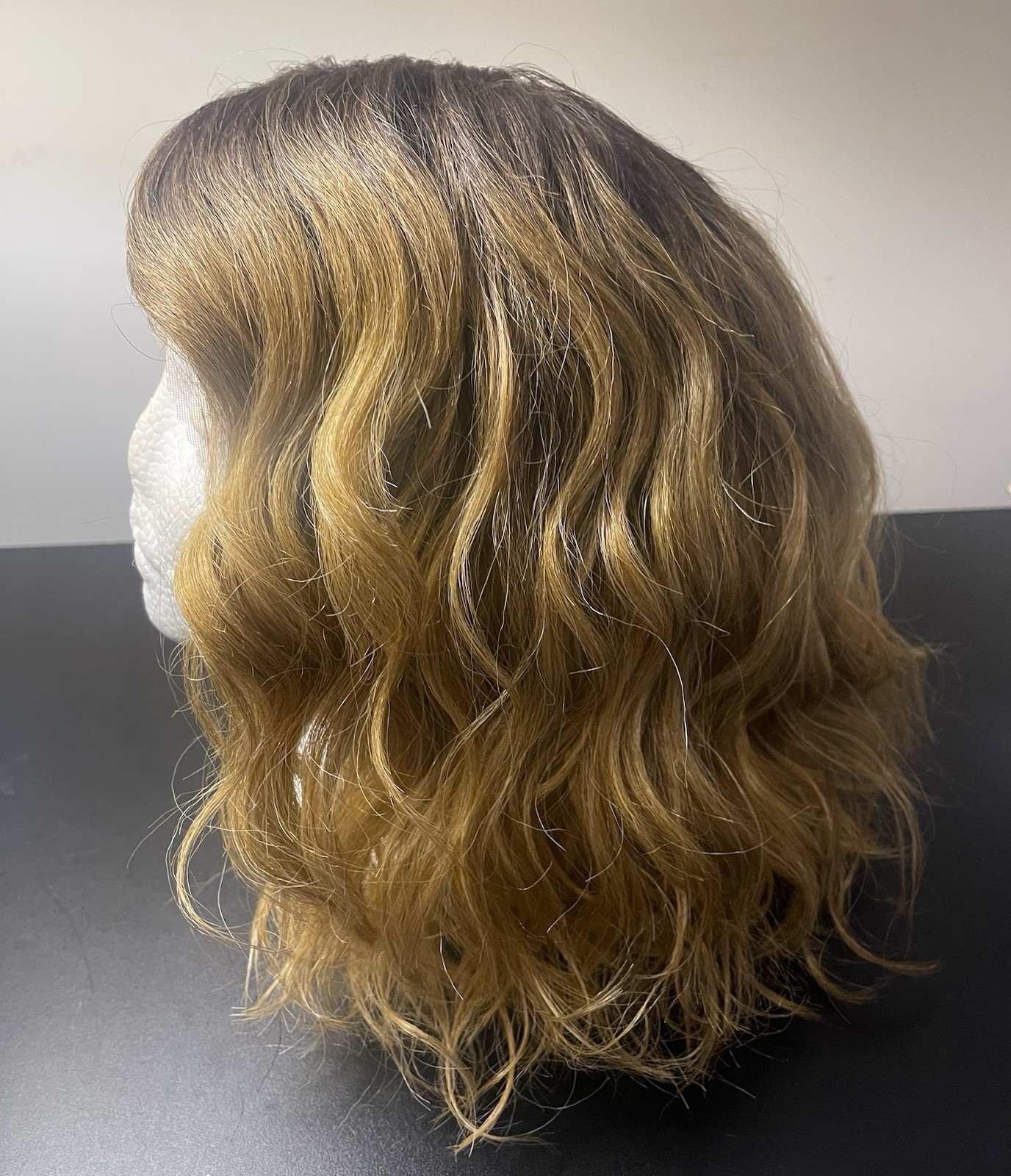 Newborn Free Lace Front Wig: DYX4/Gold | Natural looking LaceFront, Ready 2 Wear
