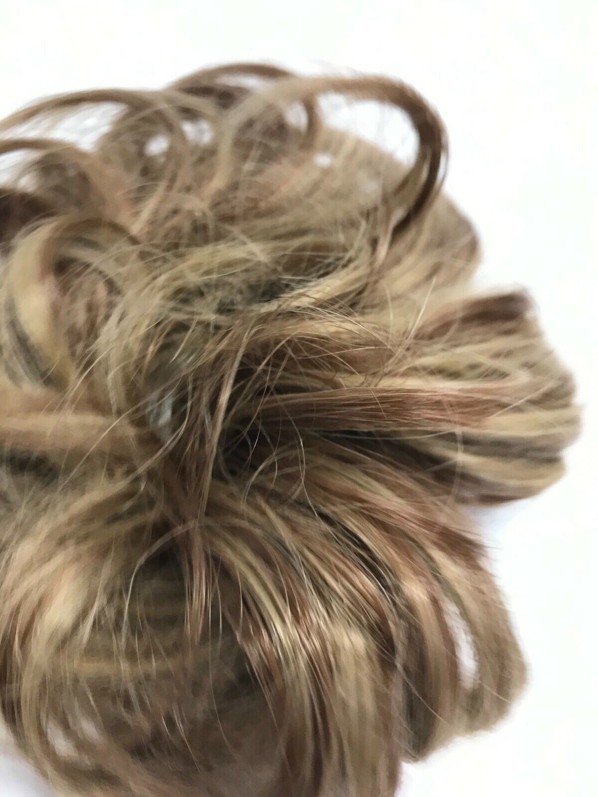 35G Chignon With Elastic Rubber Bands Synthetic Chignon Donut Buns Hairpiece