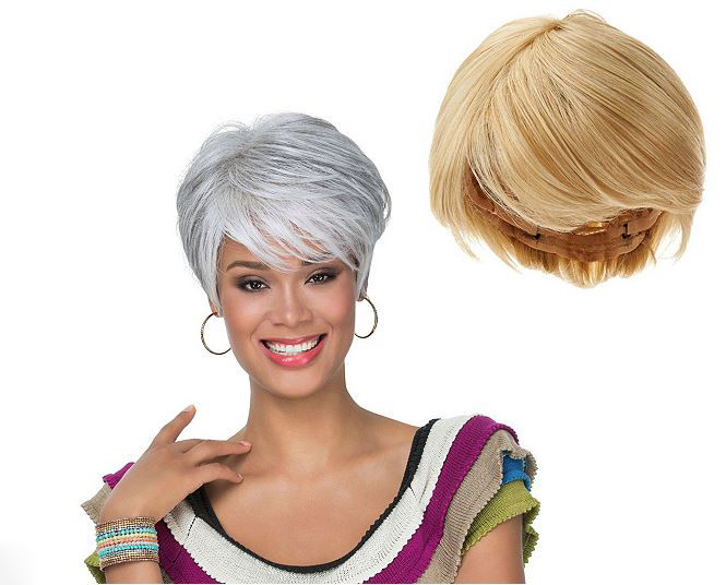Sherri Shepherd Luxhair Wow Caramel Blonde Smooth Wave Bob Hair Accessory Wig