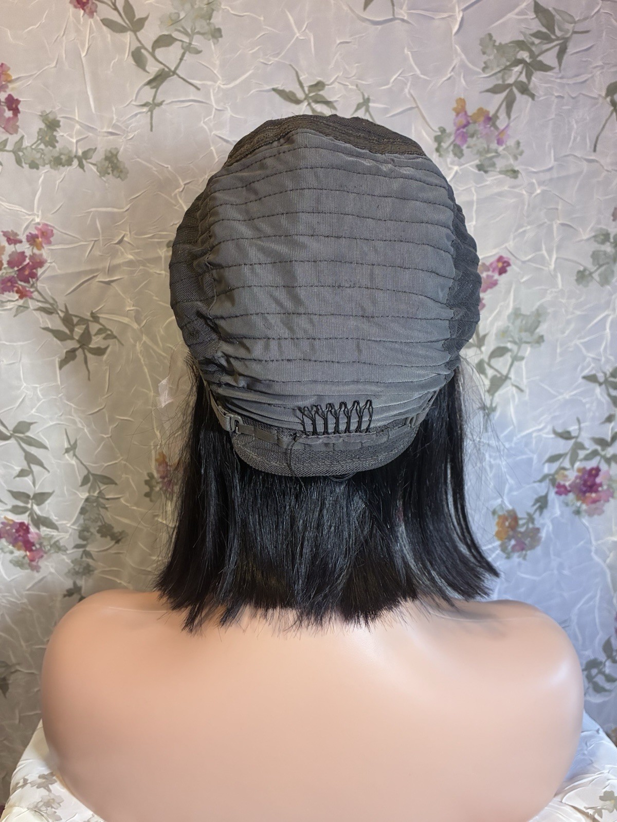 10” Indian Remy Human Hair Bob Wig | Straight | Soft | Natural Black