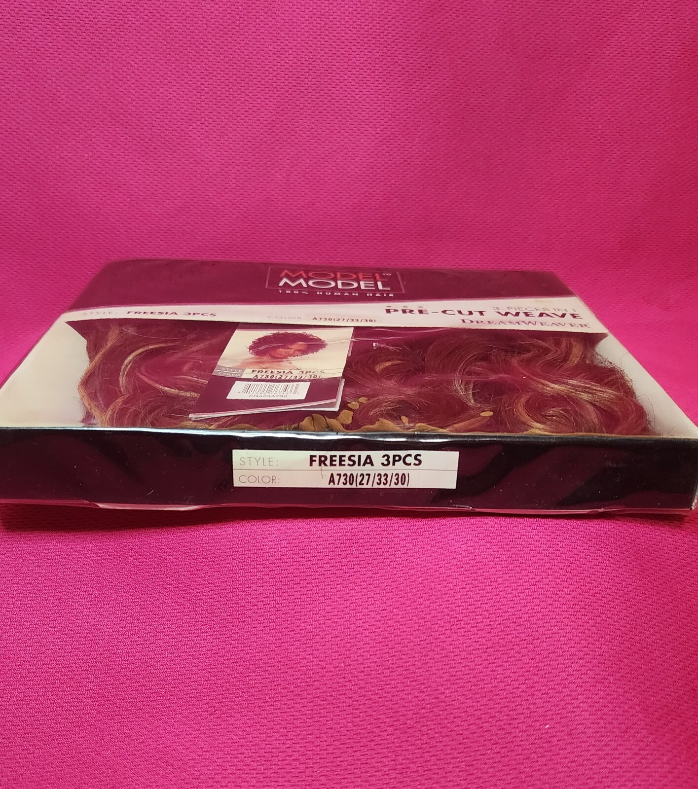 MODEL MODEL PRE-CUT WEAVE DreamWeaver (Style FREESIA) (Color A730) (3 pcs/pack)