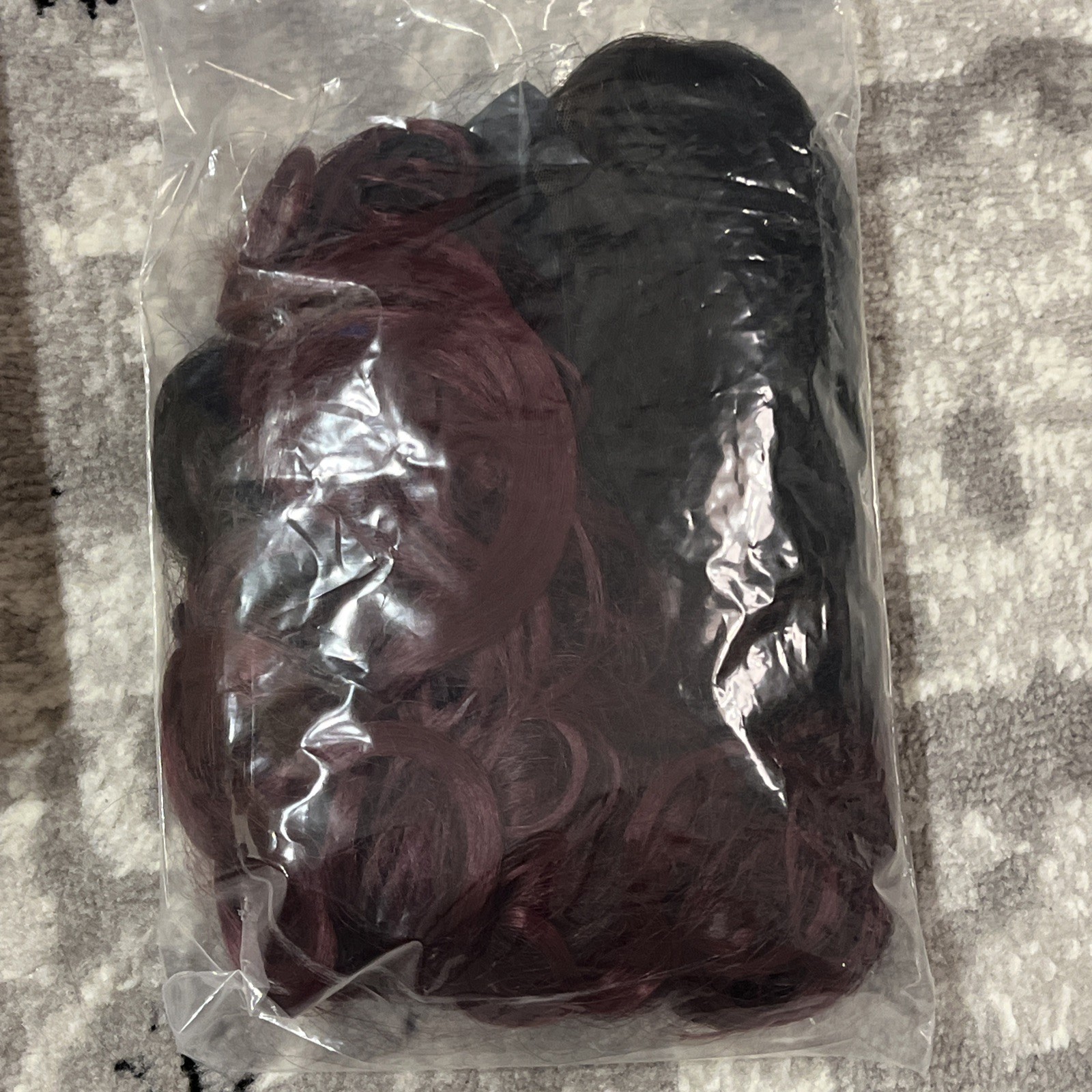 TESLAL 1B/99J Highlight Burgundy Wear and Go Glueless Wig 260% Density Precut 22