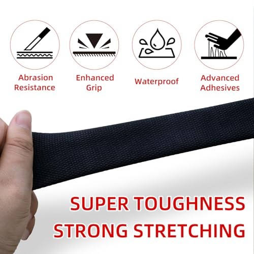 Rubber Grip Tape, Ultra Strong Waterproof Anti Slip Tape with 2inch*16.4ft