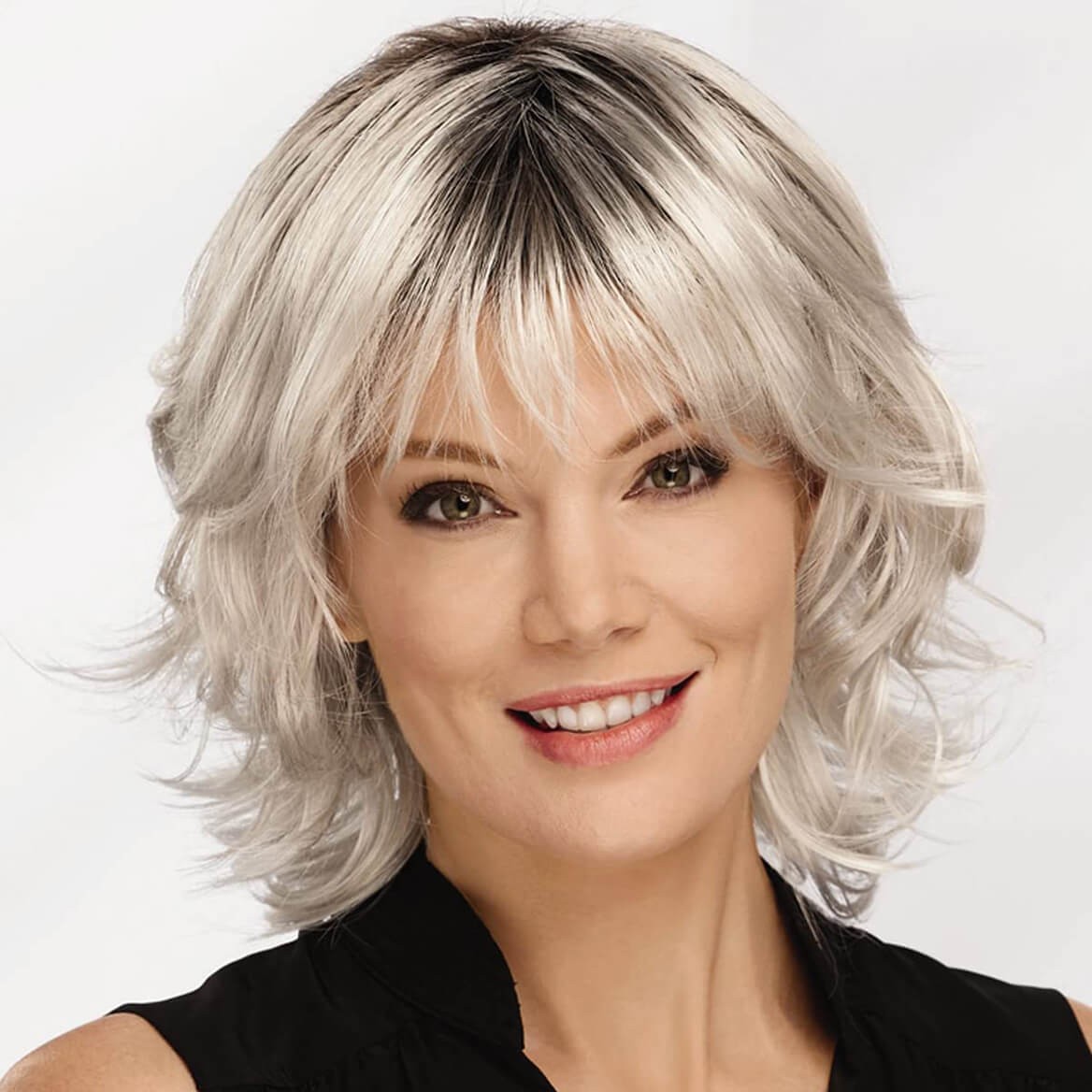 Paula Young Cerese Wig Modern Shag Wig with Eyelash Bang and Textured Layers/Mul