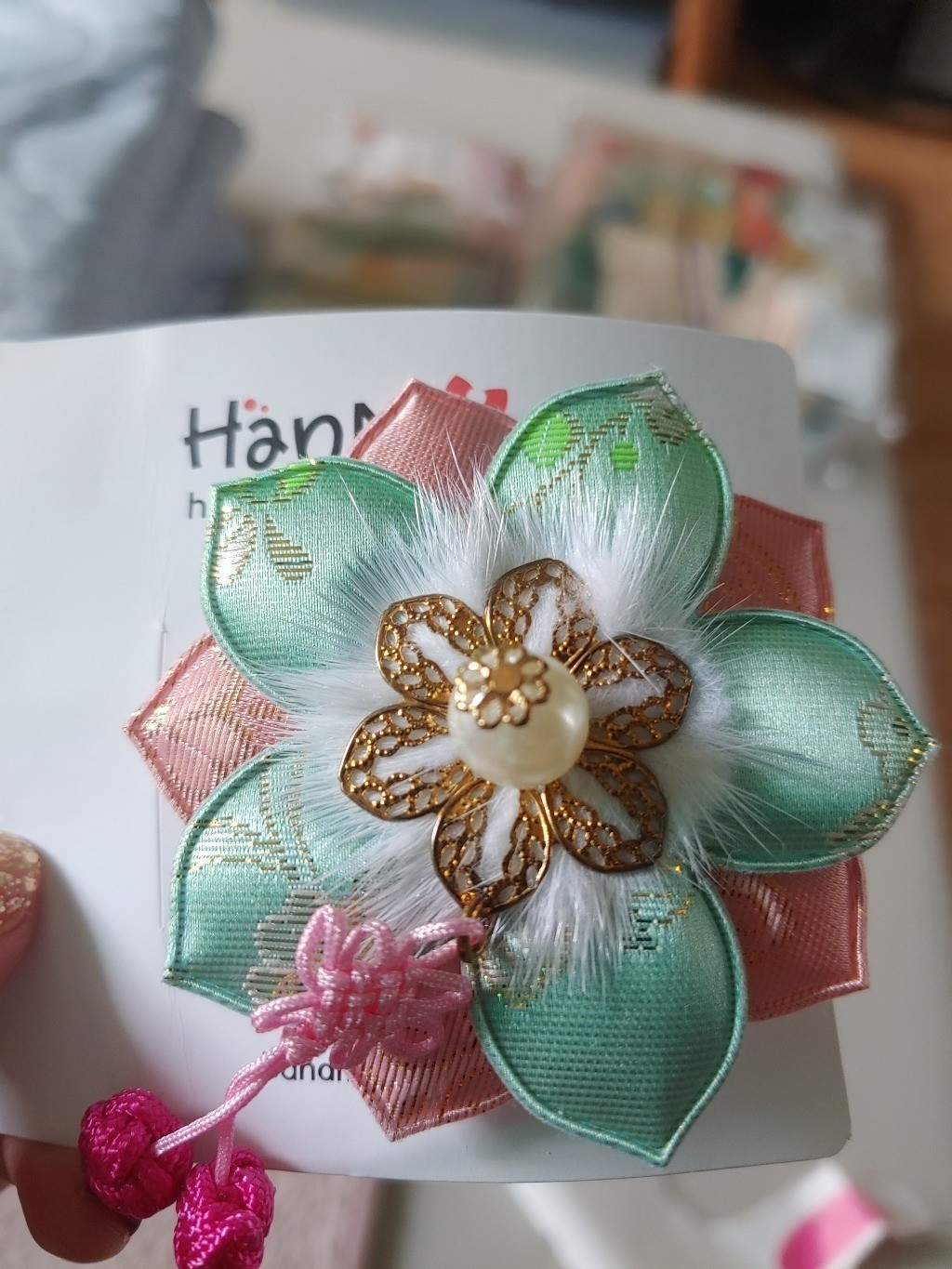 Korean Traditional Style Hair Claw Clip