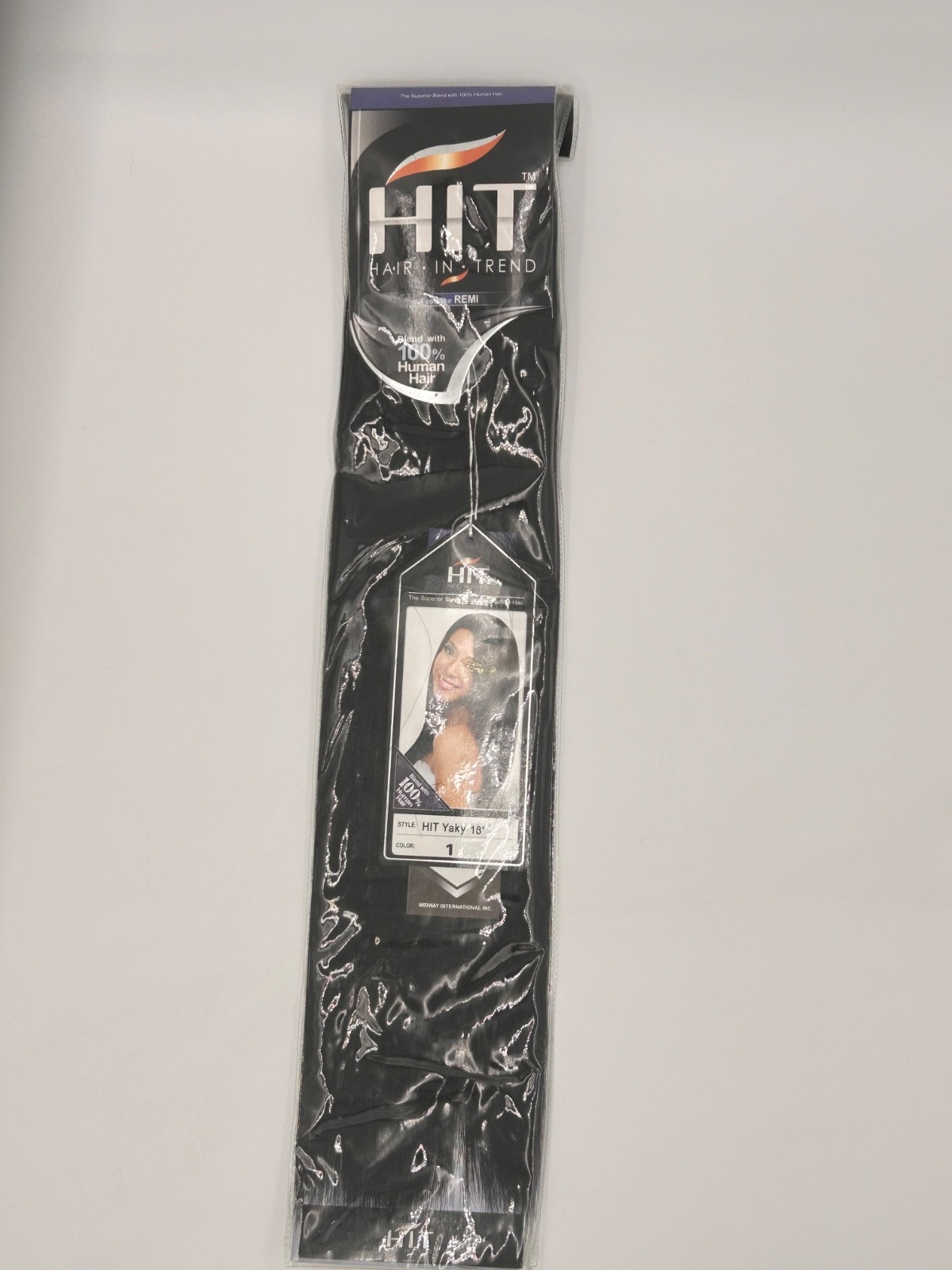 HIT Hair In Trend Yaky 18” Blend Human Hair Weave 1.