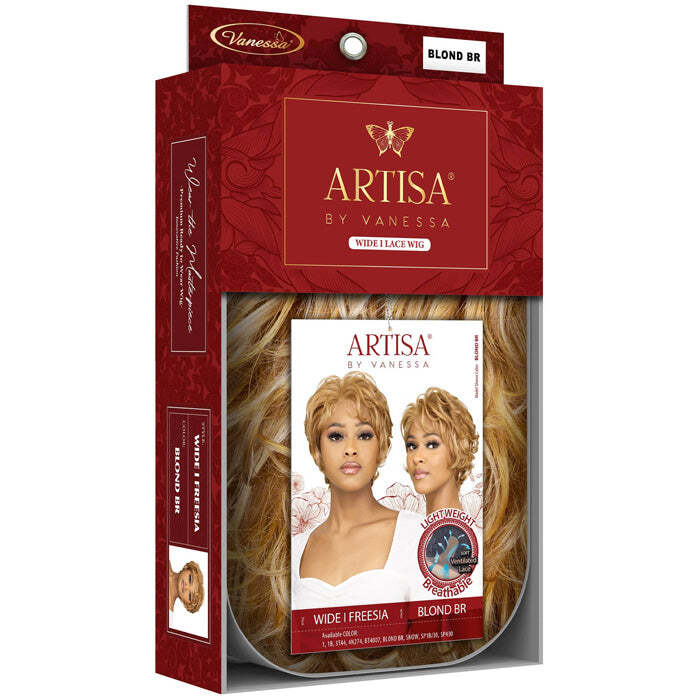 Vanessa Artisa Glueless Synthetic Lace Front Wig – WIDE I FREESIA