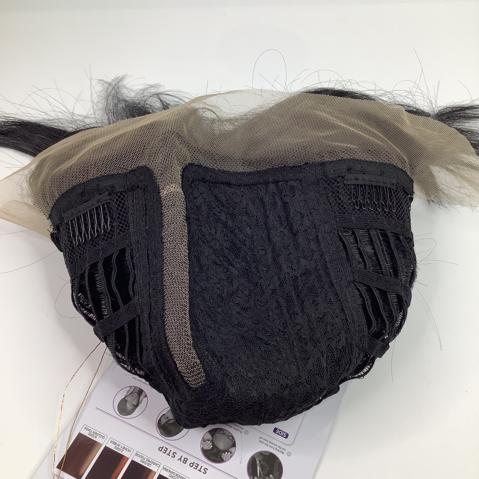Outre Lace Front Wig Mandi 10″ Color 1 Heat Resistant Fiber HD Lace