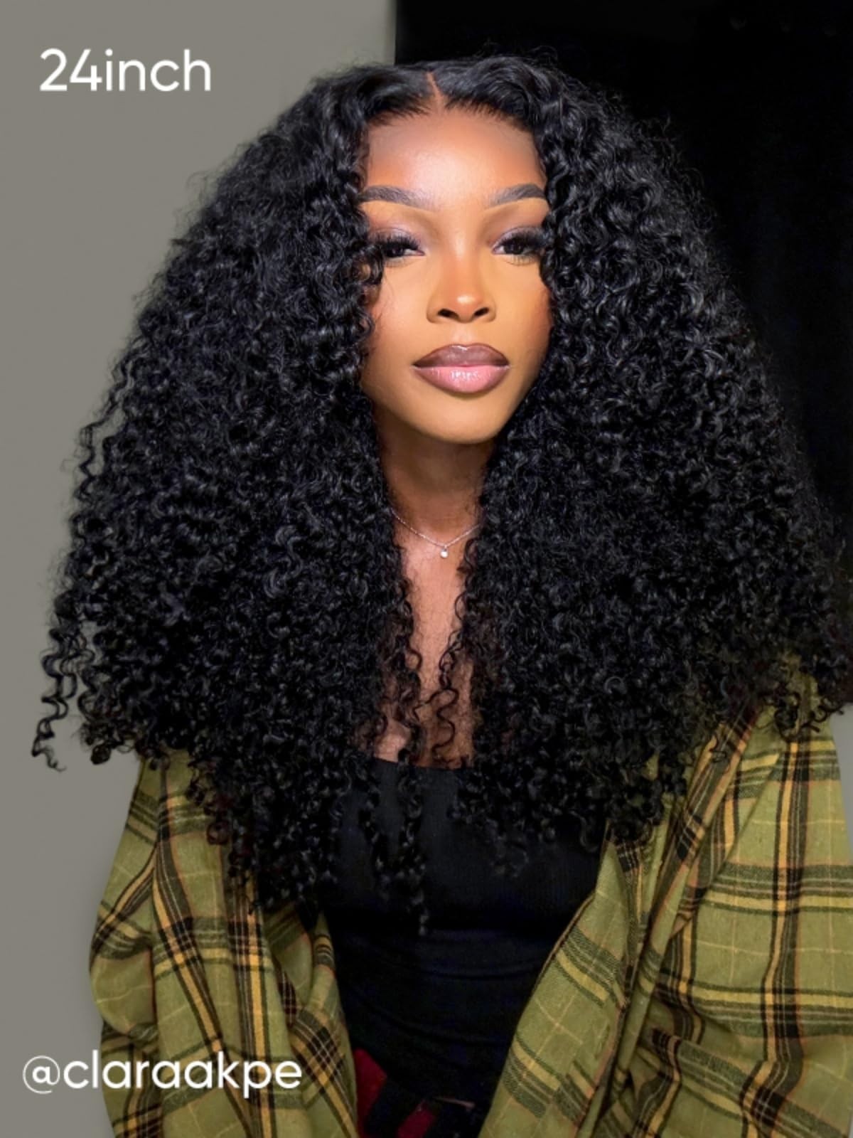 Curly Glueless Human Hair Wig 18″ – Pre Cut, Pre Plucked, 100% Real Hair, Wear &
