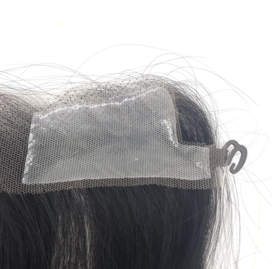 Lace Front Hairline 2“x12″HD Swiss Lace Natural Full Handmade Base Forehead Hair