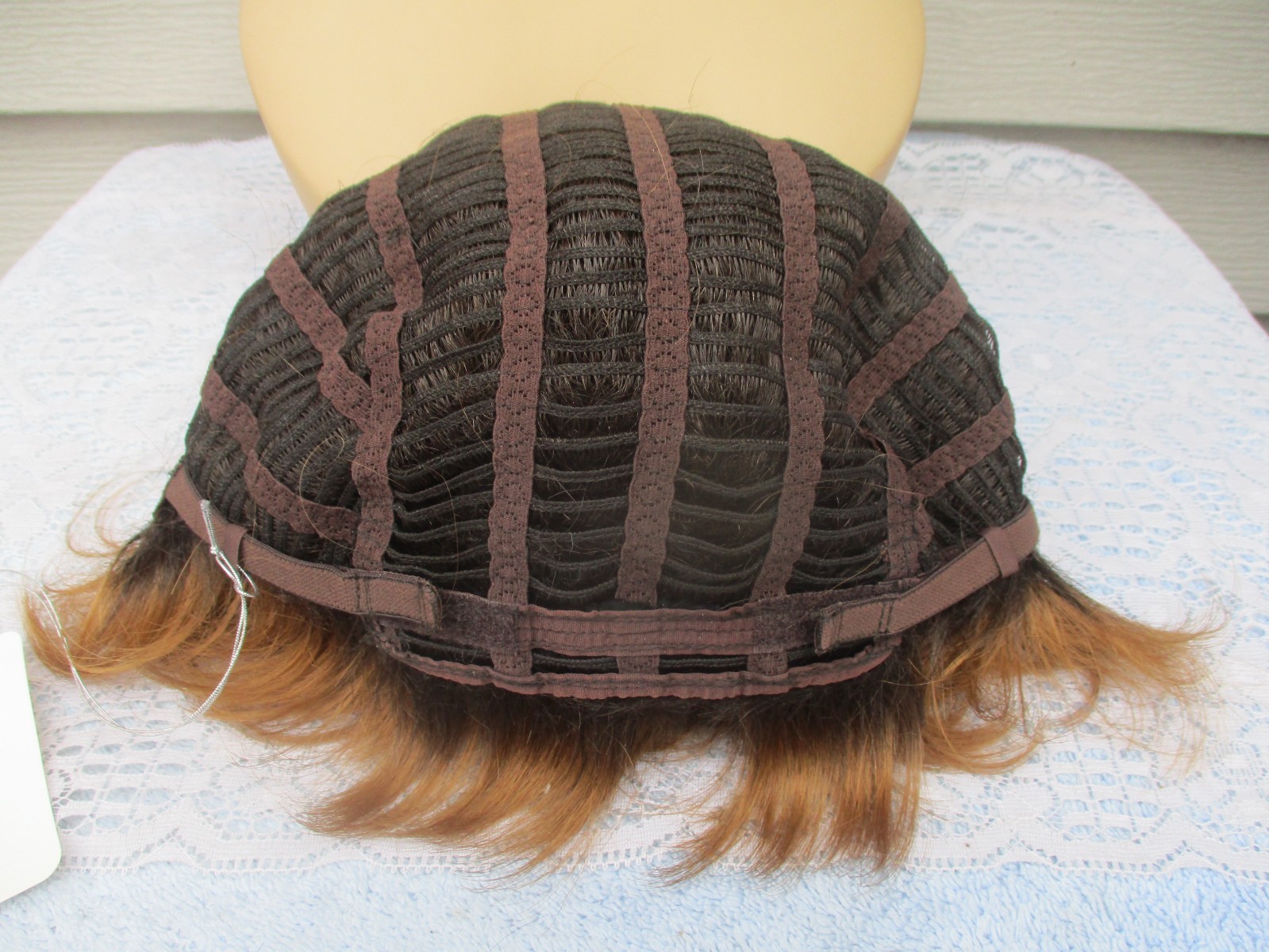 Trendy MYSTERY WIG Size Average Color COPPER RED Shade TAGS REMOVED from CAP