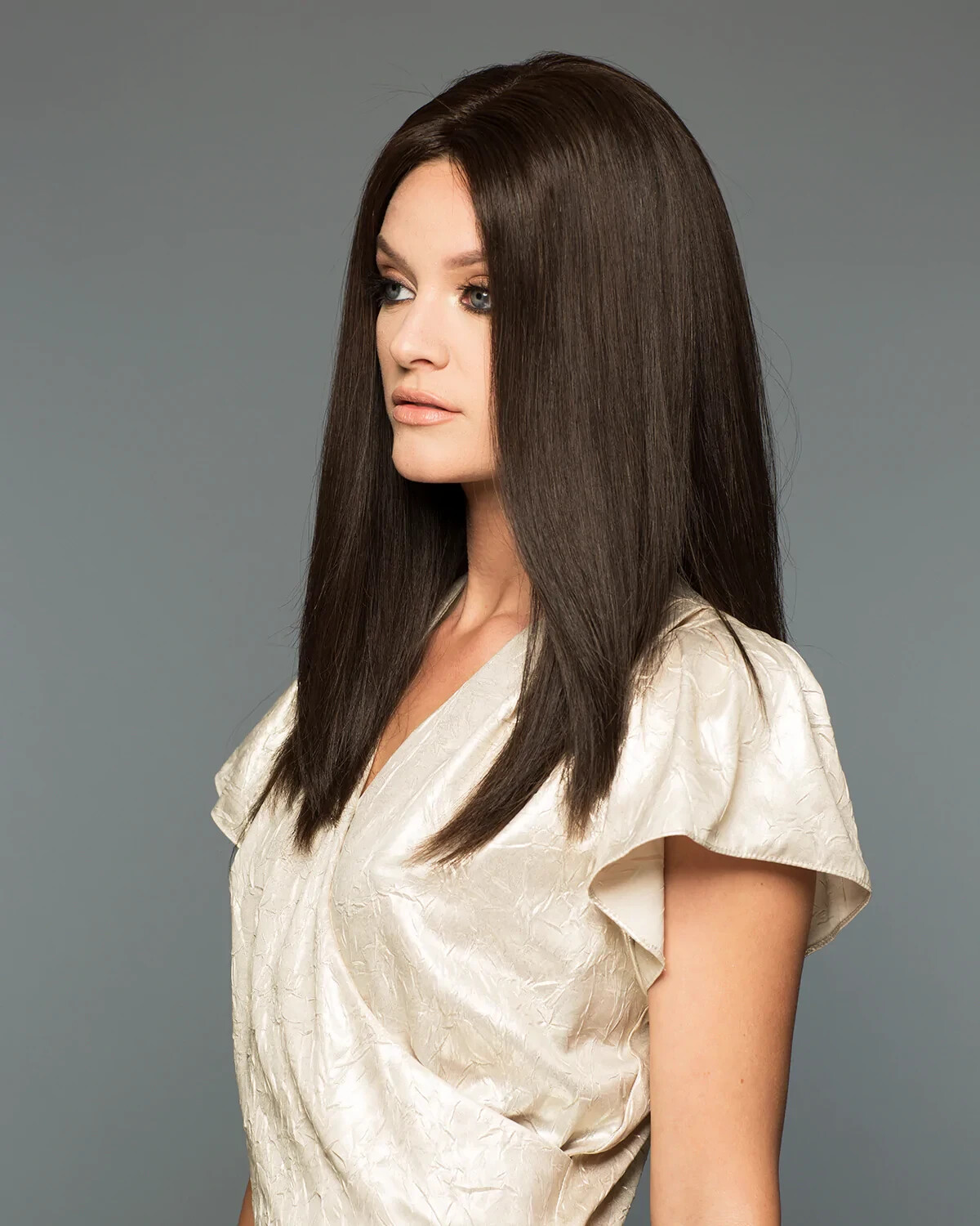 Alexandra II – Hand-Tied by WigPro REMI HUMAN HAIR MONOTOP U CHOOSE COLOR