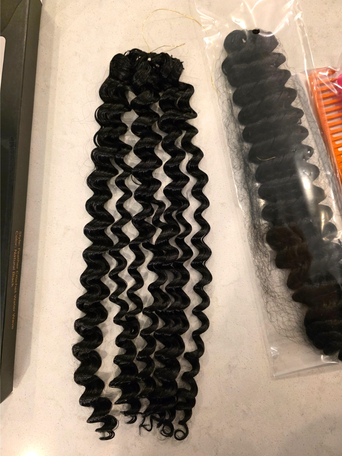 Miracle Knots Hair Deep Wave 20″ 120 grams 100 Strands Synthetic Pre-Separated
