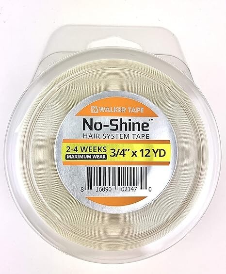 New Walker No Shine Lace Wig Hair System, Extensions Tape 3/4″ X 12 Yard Roll