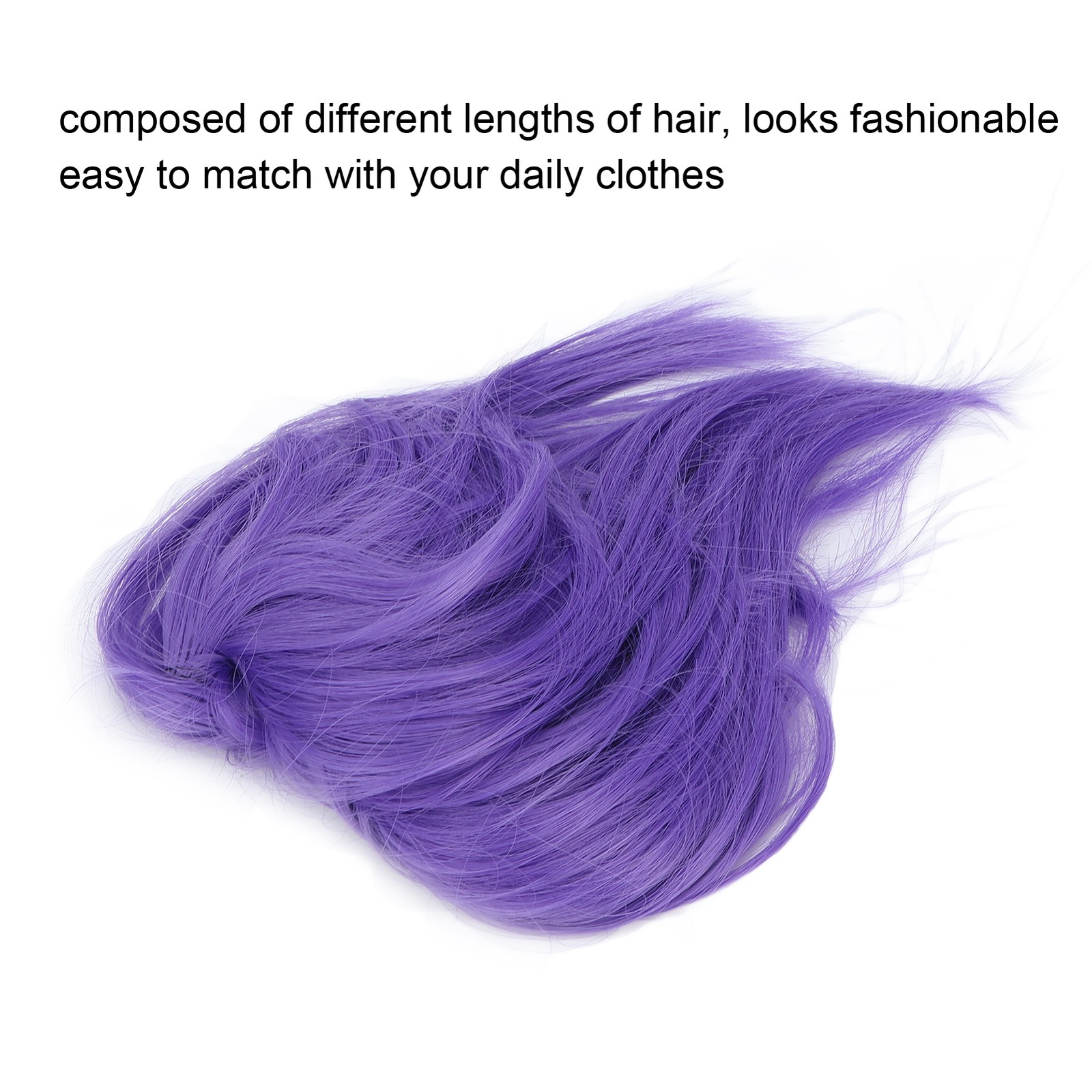 Fashionable Messy Bun Hairpiece Synthetic Ponytail Hairpieces Updo Hair Bun For