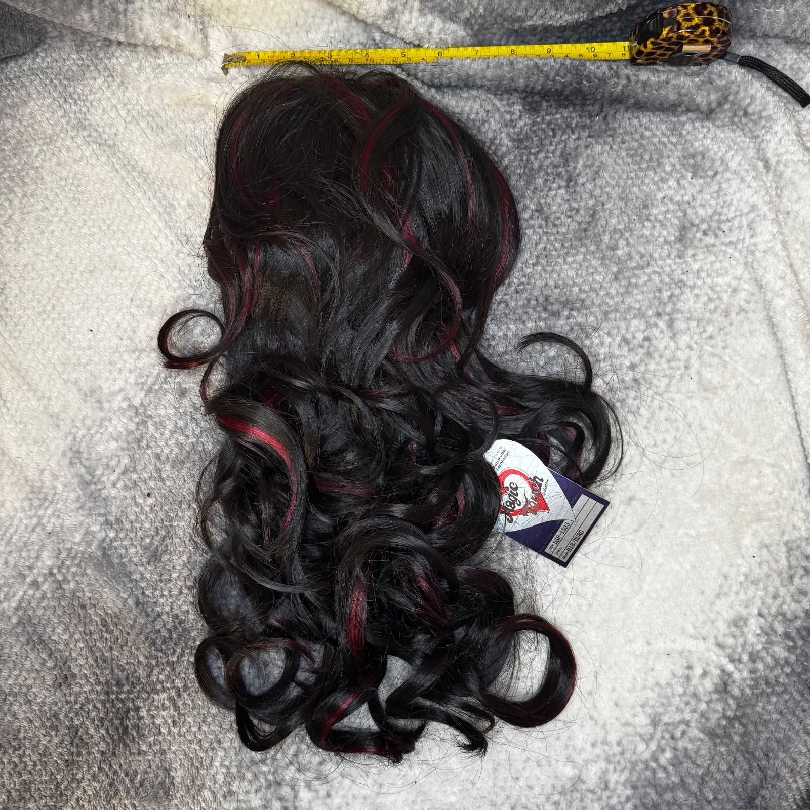 Magic Touch Collection Wig Hair Piece DSP-1533 HIB/Burg Kanekalon Paris Fashion