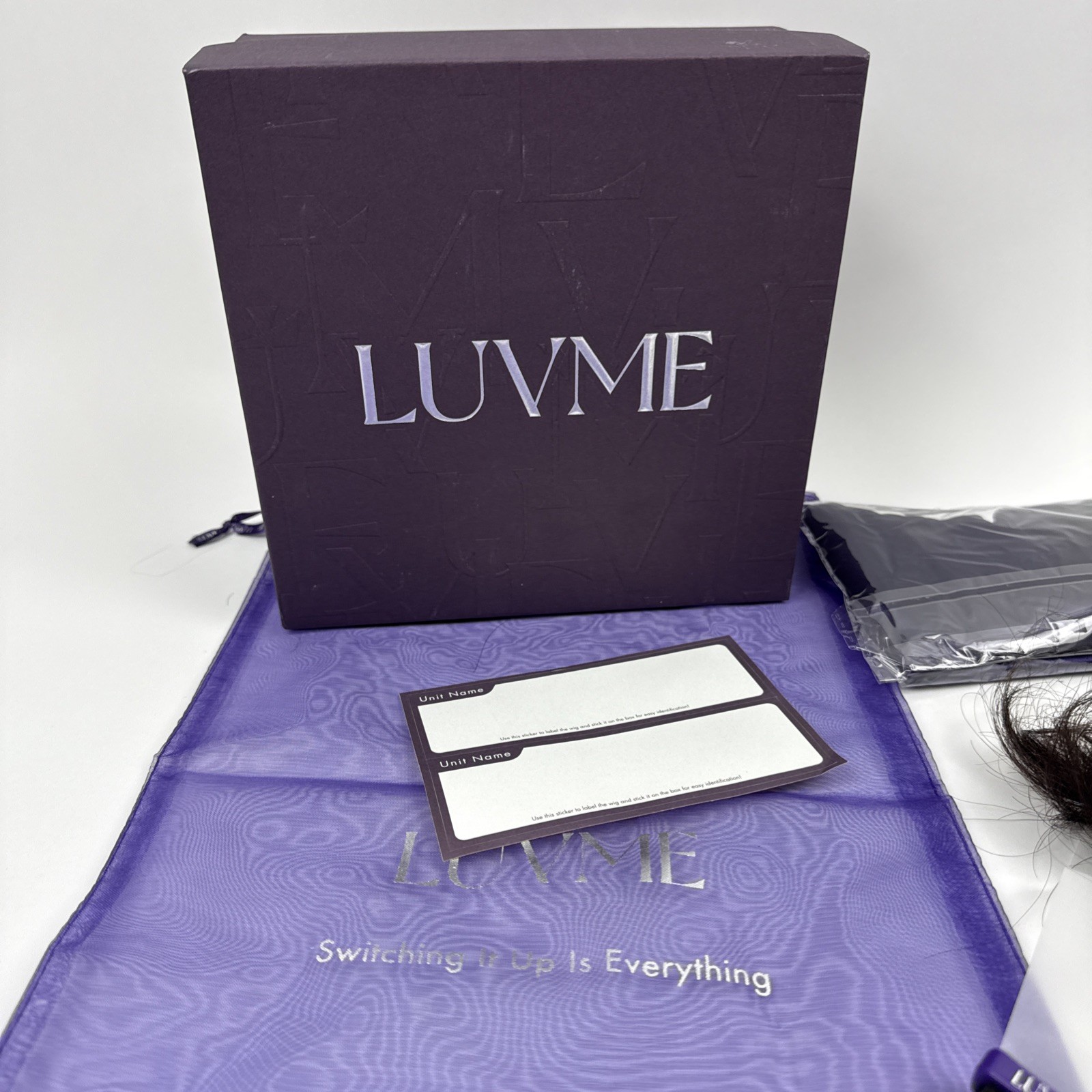 Luvme 2 Pieces Loose Wave 100% Human Hair Bundles 18 Inches Length