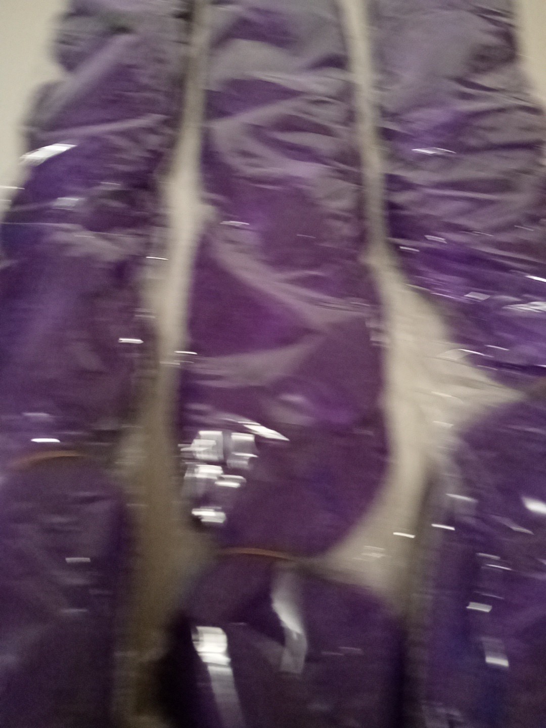 Lot of 3 Dark Purple Braiding Hair, Each 22″ Long, New unopened