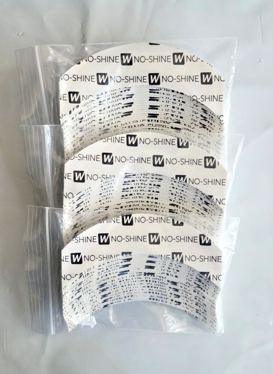 Walker No Shine Tape CC Contour 108 Pieces Strips for Lace Wigs,Toupee.