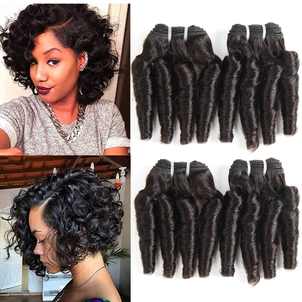 Loose Wave Brazilian Hair Extensions 4 Bundles 9A Unprocessed Curly Weave 50g/pc