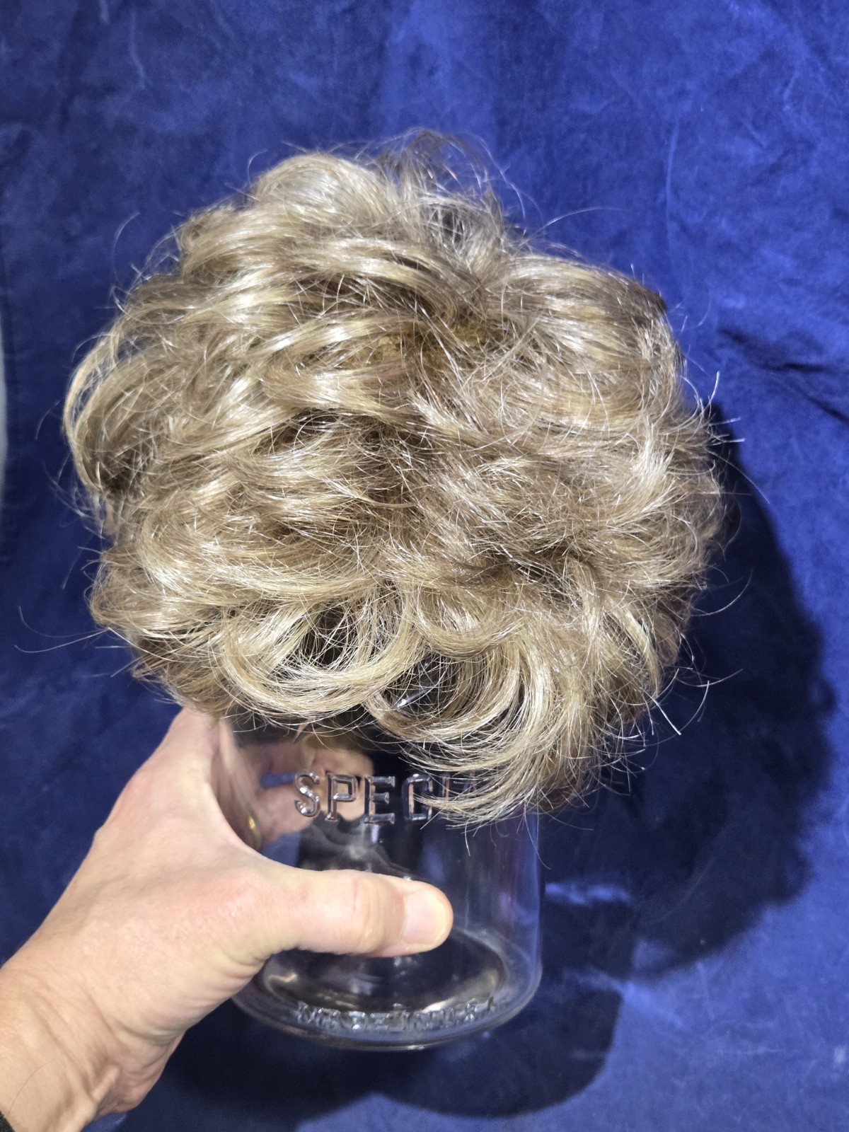 The Wig Company Tiffany Wig 18/22 Ash Blonde Frost Short Curly Voluminous TWC