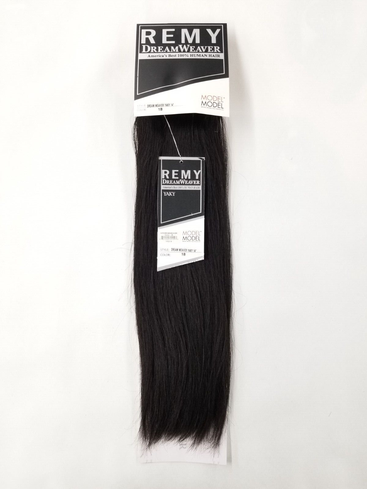 ModelModel Remy Dreamweaver 100% Human Hair Weave Extension 14″~Off Black
